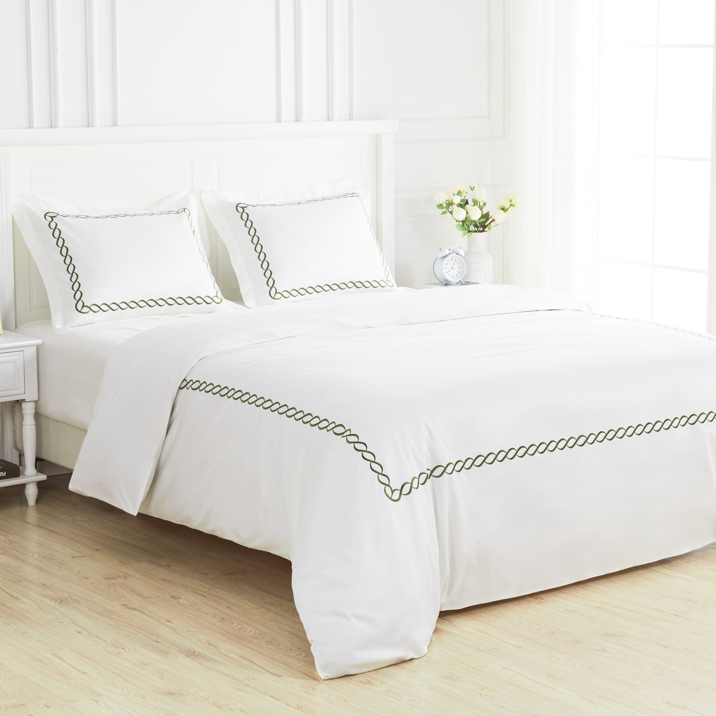 600 Thread Count Cotton Sateen Duvet Cover Sets