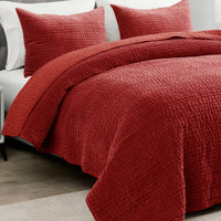 Tamara Velvet Quilt Set
