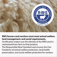 100% Merino Wool Reversible Blanket