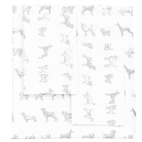 Dogs Printed Sheet Set