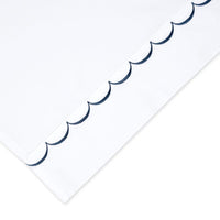 600 Thread Count Scallop Embroidered Pillowcase Pairs