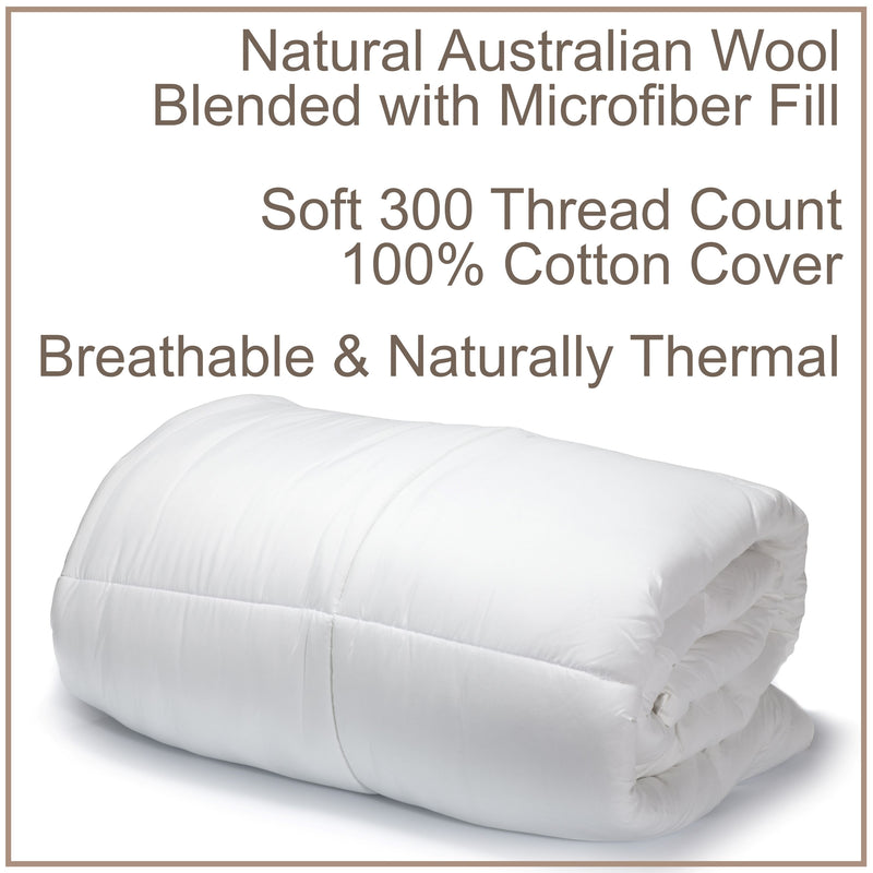 Australian Wool Cloud Comforter