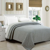 100% Merino Wool Reversible Blanket