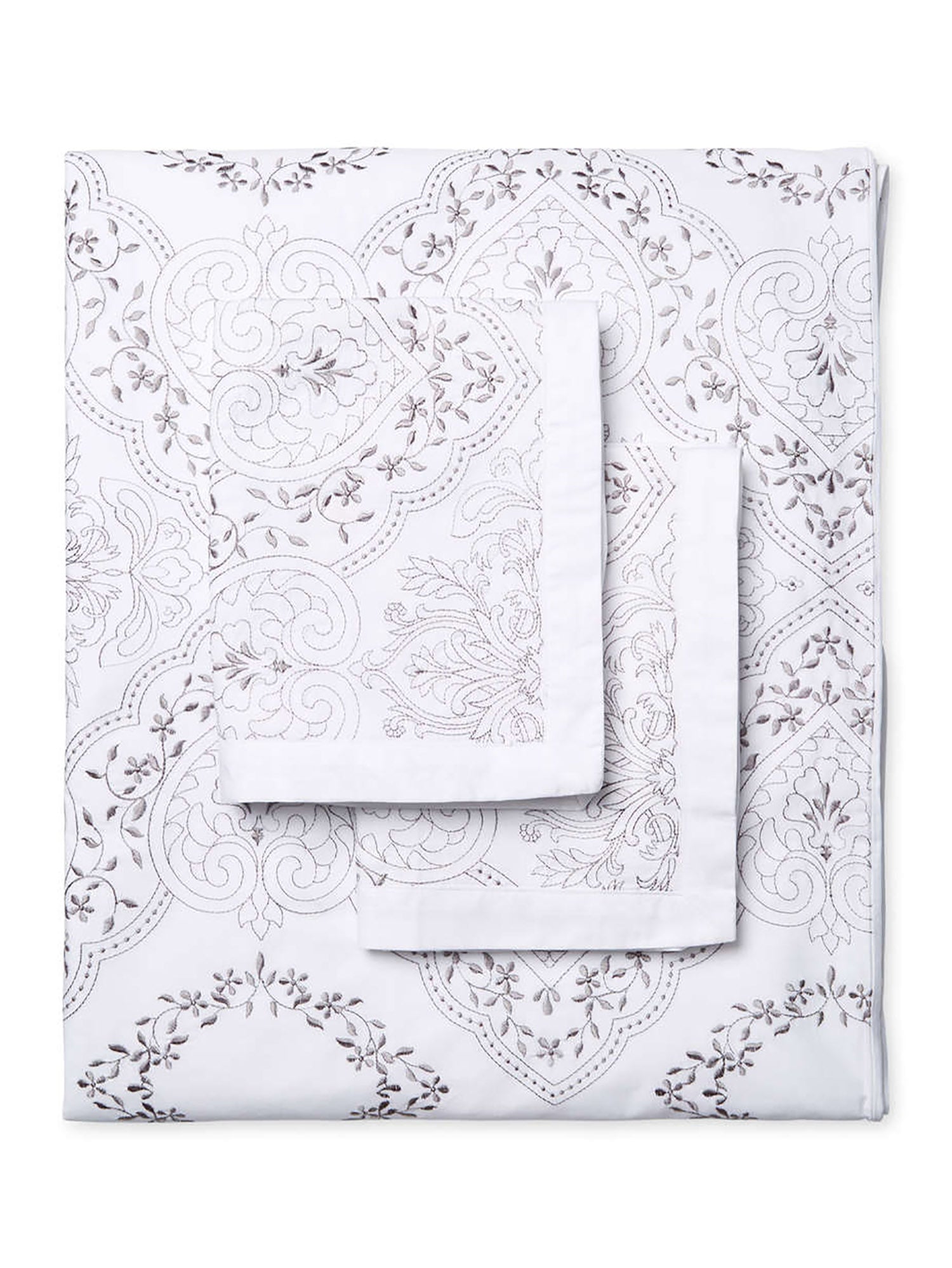 Brocade Embroidered Duvet Set