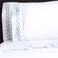 600 Thread Count Rope Embroidered Sheet Set