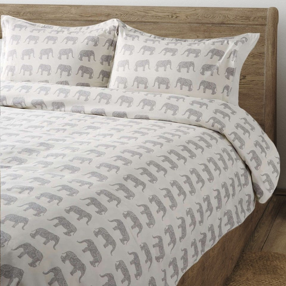 Printed 400 Thread Count Cotton Sateen Duvet Cover Sets