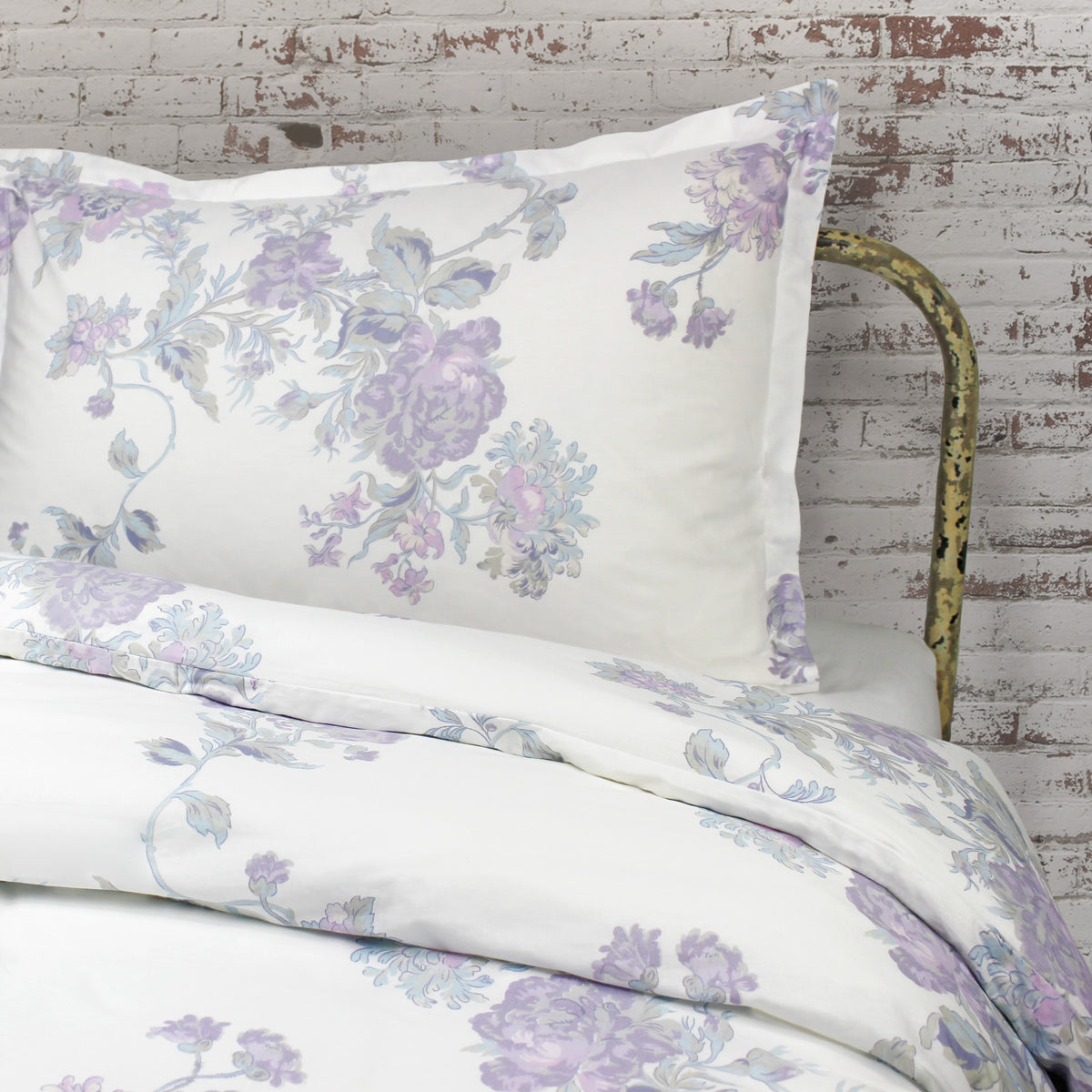 Printed Cotton Percale Duvet Cover Sets