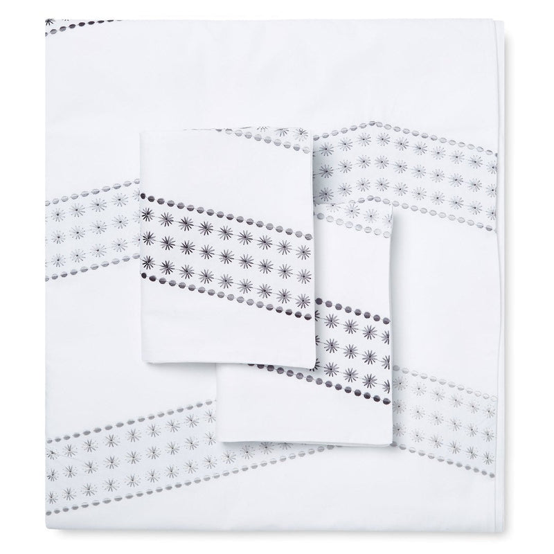 Vail Embroidered Duvet Cover Set