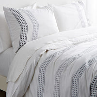 Vail Embroidered Duvet Cover Set