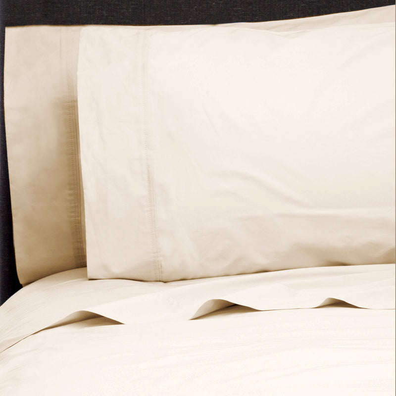 Double Pleat Percale Sheet Set