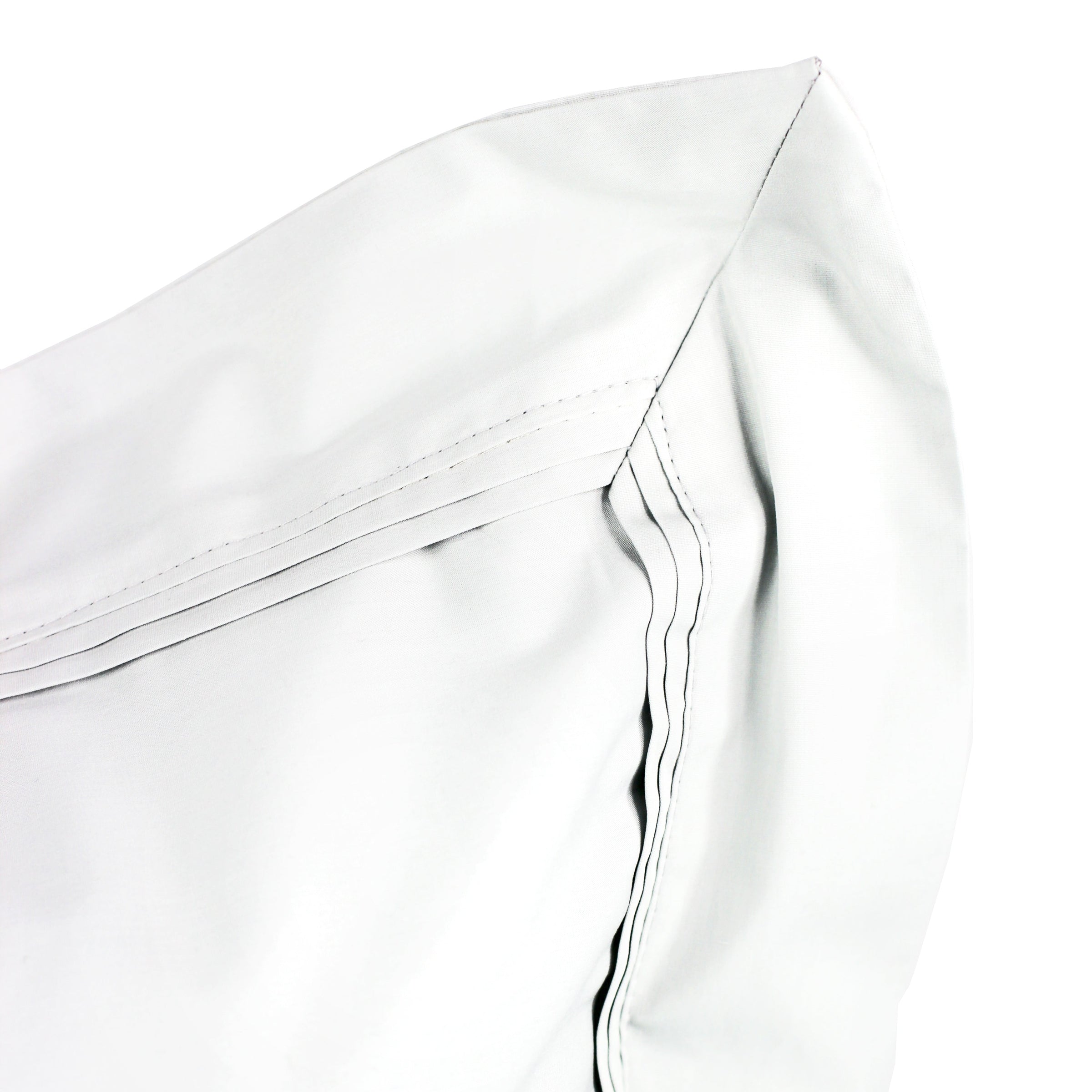 Double Pleat Percale Duvet Set