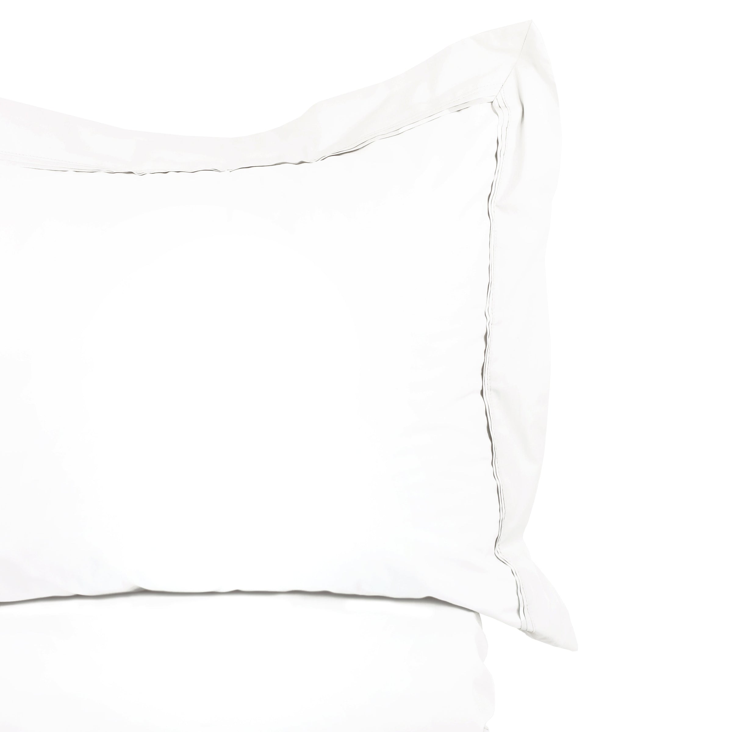 Double Pleat Percale Duvet Set