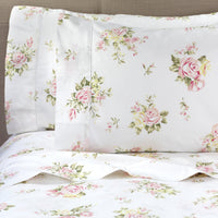 Rose Bouquet Printed Pillowcase Pair