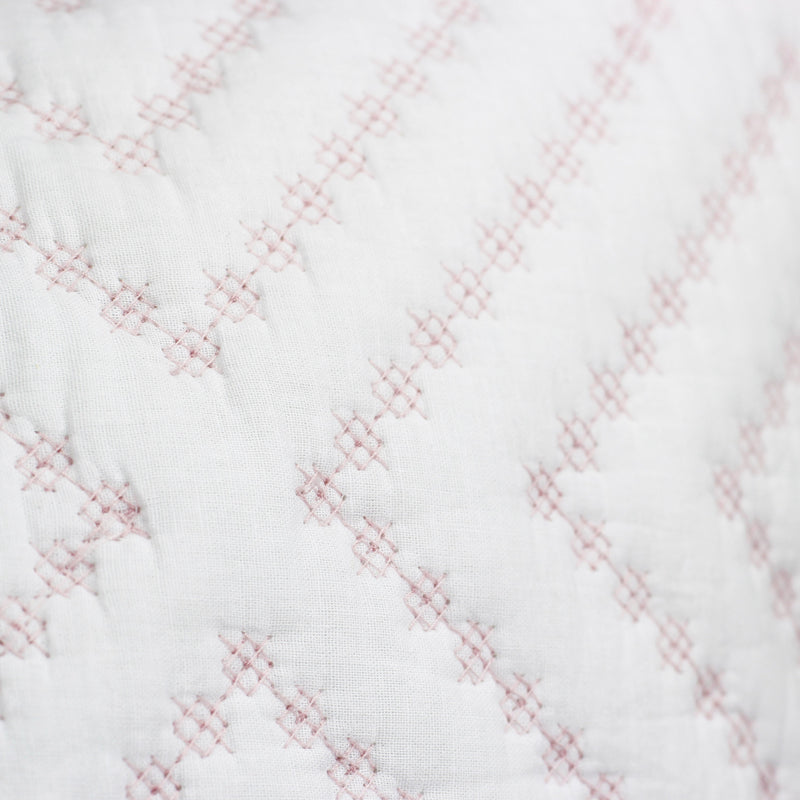 Diamond Square Cotton Quilt Set