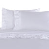 Double Ruffle Pillowcase Pair
