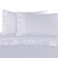 Double Ruffle Pillowcase Pair