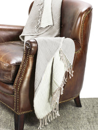 Reversible 100% Merino Wool Throw