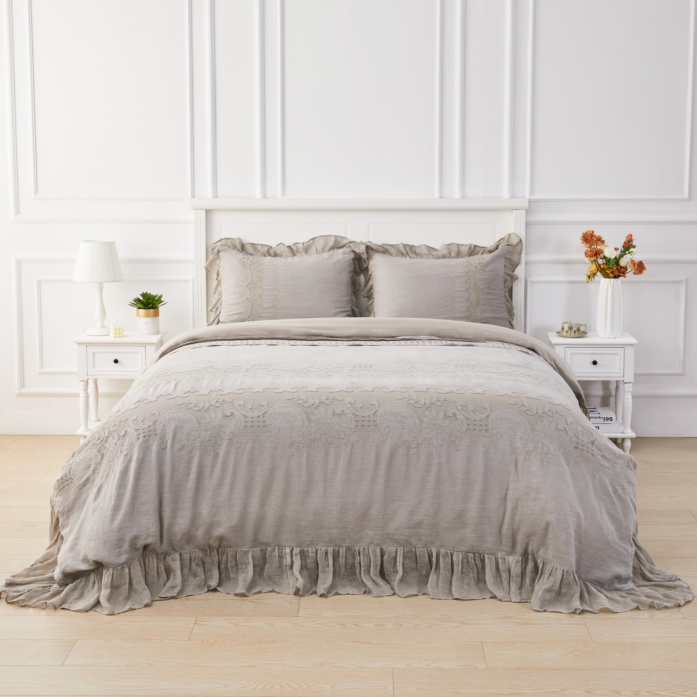 Tabitha Linen Duvet Set