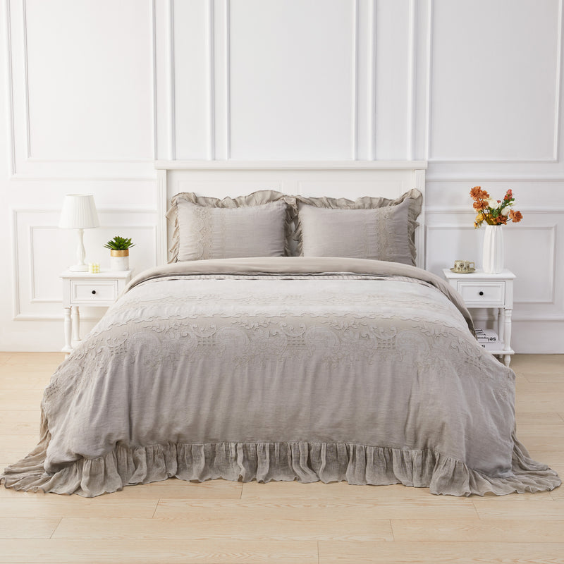 Tabitha Linen Duvet Set