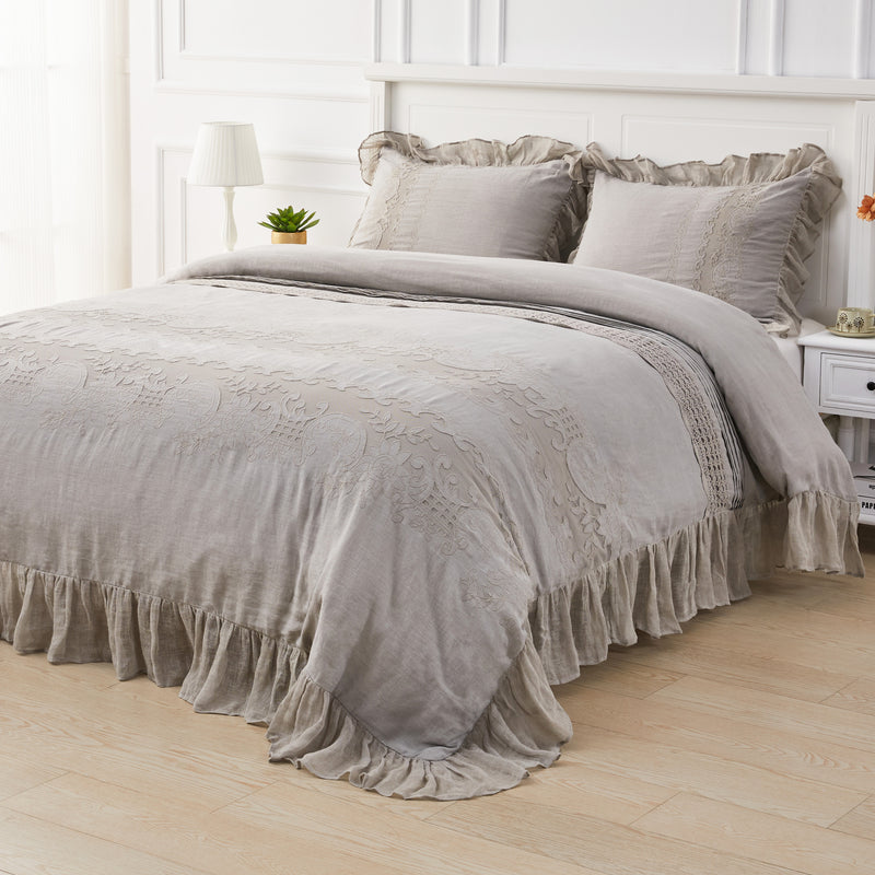 Tabitha Linen Duvet Set