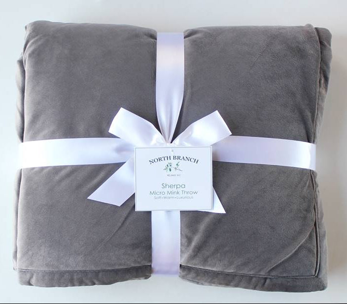 Sherpa Velvet Throw