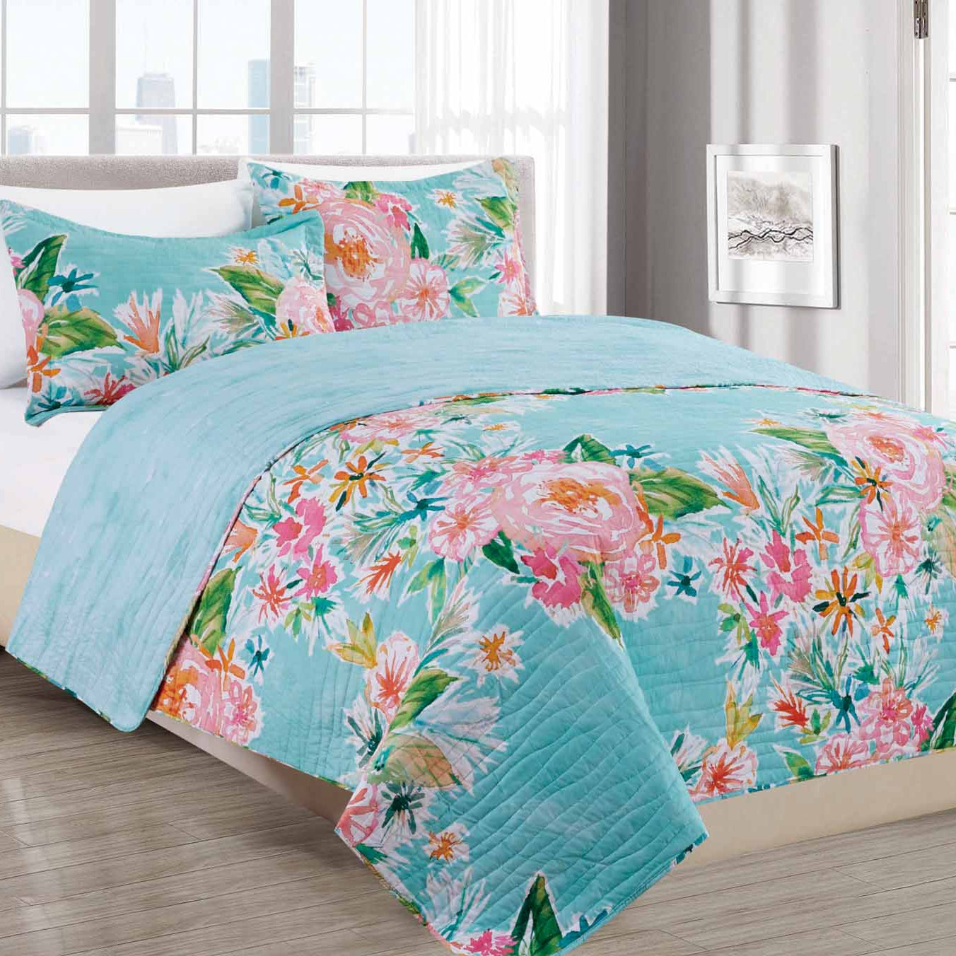 Boundless Floral Quilt Sets