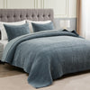 Tamara Velvet Quilt Set