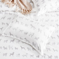 Dogs Printed Duvet Set