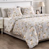 Alabaster Rose Duvet Set