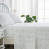 La Fleur Printed Cotton Percale Sheet Set