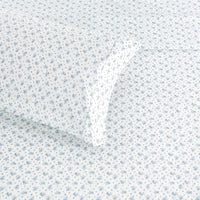 La Fleur Printed Cotton Percale Sheet Set