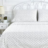 La Fleur Printed Cotton Percale Sheet Set