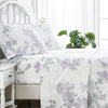 Jardin De Rose Printed Cotton Percale Sheet Set