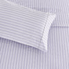 Shirt Stripes Printed Cotton Percale Sheet Set