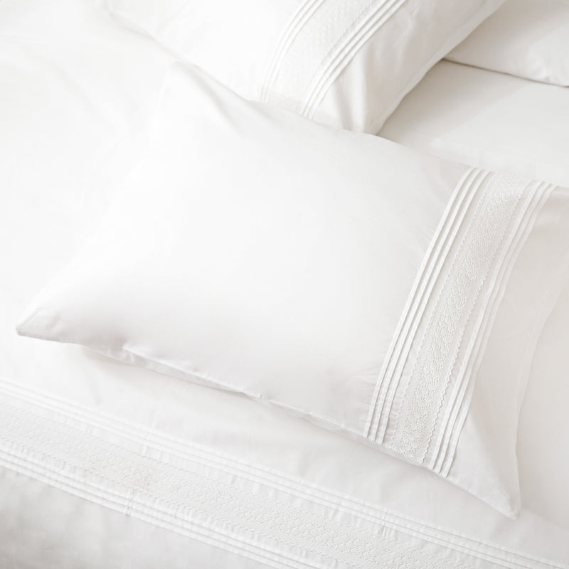 Emma Embroidered Eyelet Duvet Set