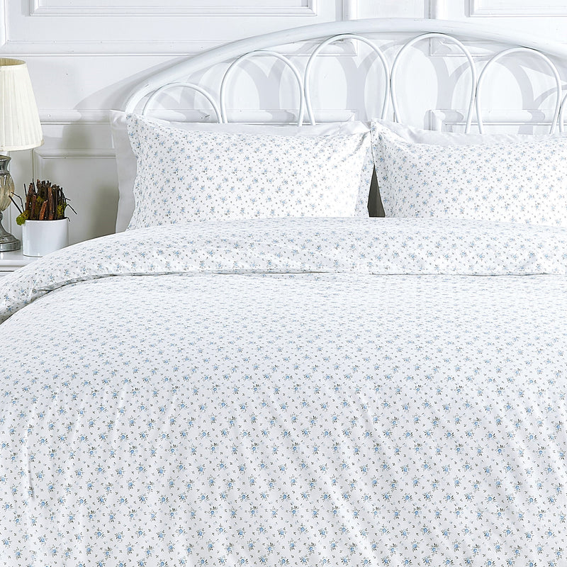 La Fleur Printed Cotton Percale Duvet Set