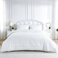 La Fleur Printed Cotton Percale Duvet Set