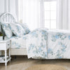 Jardin De Rose Printed Cotton Percale Duvet Set