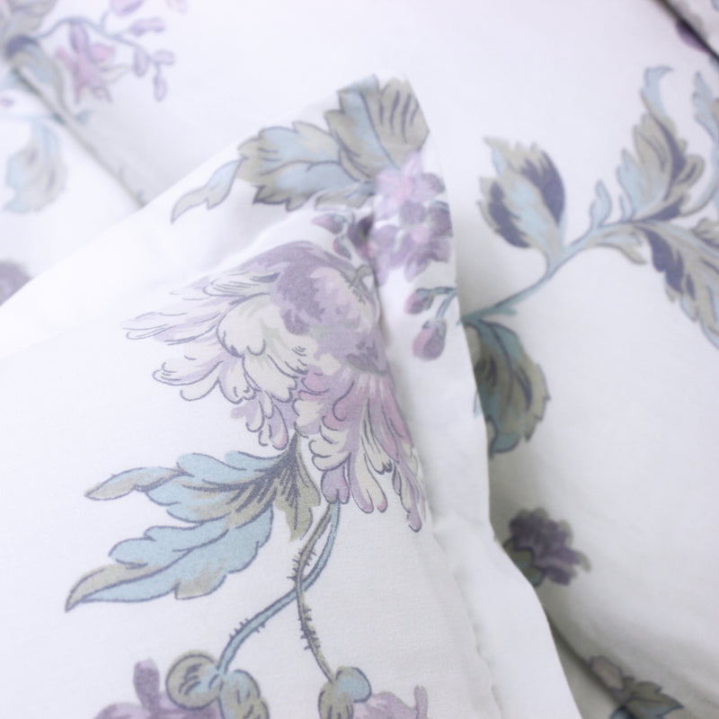 Jardin De Rose Printed Cotton Percale Duvet Set