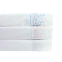 Baby's Breath Embroidered Percale Euro Sham Pairs