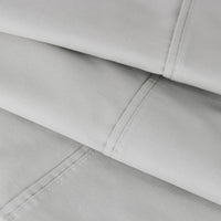 400 Thread Count Wrinkle Free Cotton Sheet Set with Extra Pillowcases