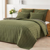Hand Stitched Reversible Kantha Pillow Sham Pairs