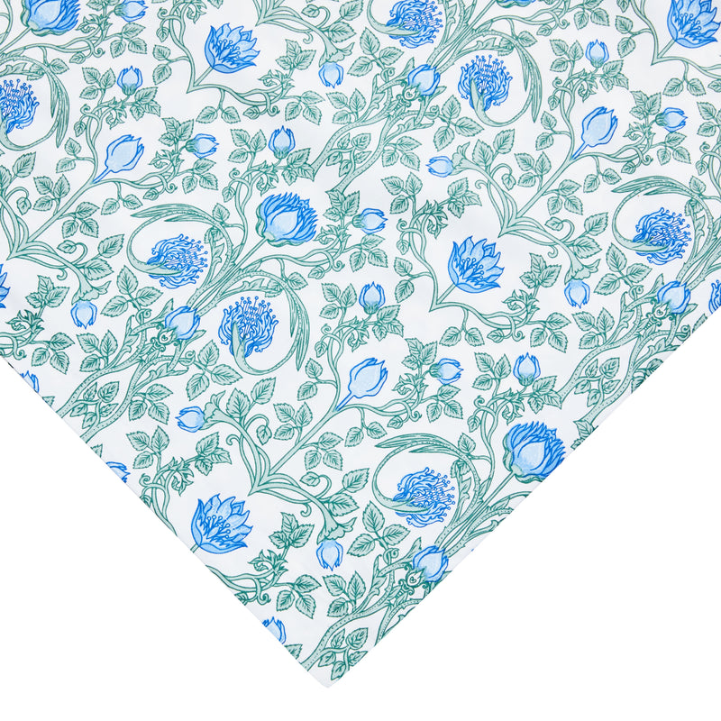 Arts & Crafts Floral Printed Duvet Cover Set