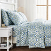 Arts & Crafts Floral Printed Duvet Cover Set
