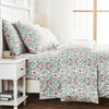 Arts & Crafts Floral Printed Duvet Cover Set
