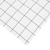 Grid Printed Cotton Percale Duvet Set