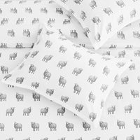 Sheep Printed Duvet Set