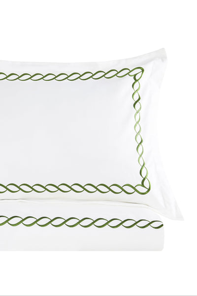 600 Thread Count Rope Embroidered Duvet Set