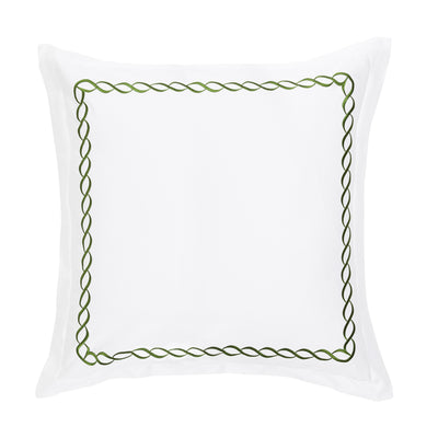 600 Thread Count Rope Embroidered Euro Sham Pairs