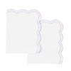 Double Scallop Embroidered Percale Euro Sham Pair